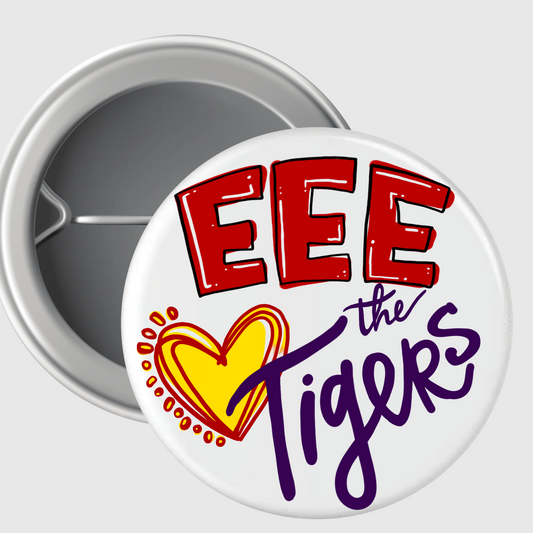 Tiger Love Button